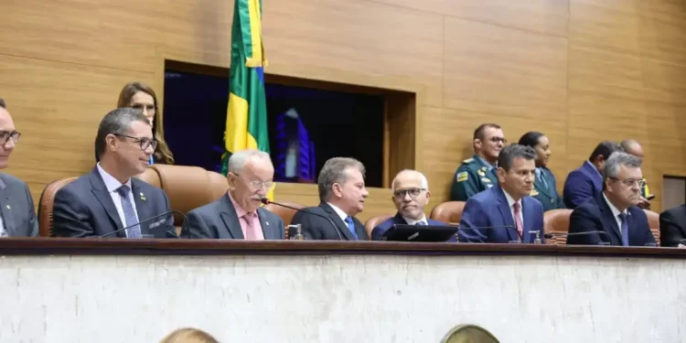 Governador Fábio Mitidieri participa de solenidade de posse de deputados estaduais do estado de Sergipe