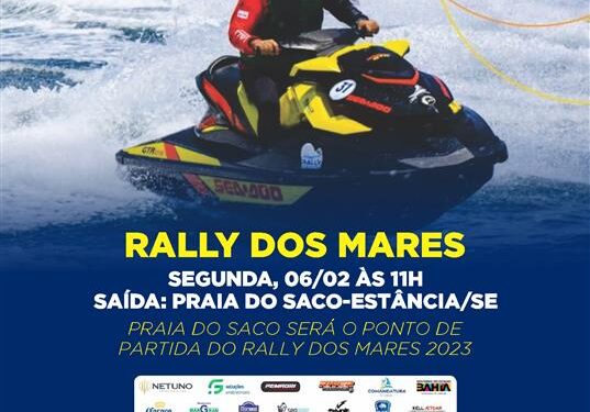 Praia do Saco será o ponto de partida do Rally dos Mares 2023