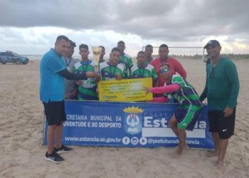 Praia do Abaís é o palco de mais uma rodada dos Jogos do Verão Estanciano