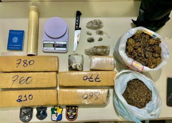 Polícia Militar apreende 7kg de drogas na Zona Sul de Aracaju