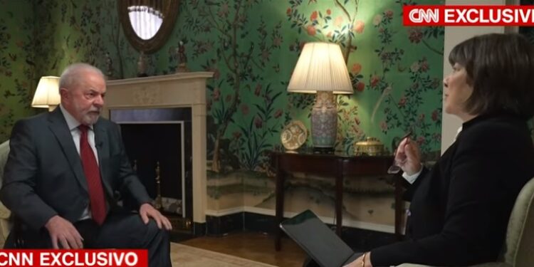 Lula diz à CNN que Brasil não está mais dividido que os EUA