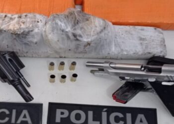 Operação conjunta apreende armas e drogas em Moita Bonita