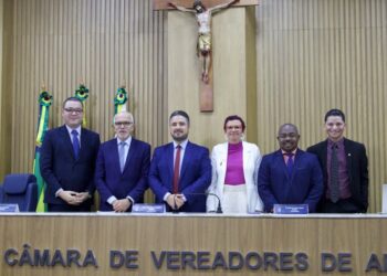 Eduardo Lima exerce pela primeira vez a função de 1° Secretário da CMA