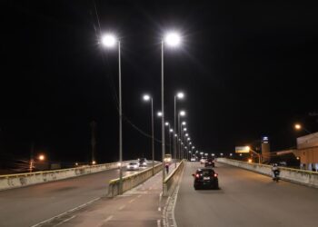 Modernização do parque de iluminação pública de Aracaju chega a 94,5%