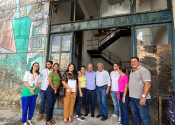 Equipe do Senac faz visita técnica em prédio onde será instalada uma unidade em Estância