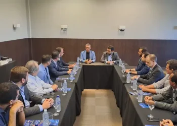 Em Santa Catarina, Fábio apresenta as oportunidades para atrair novos investidores para Sergipe