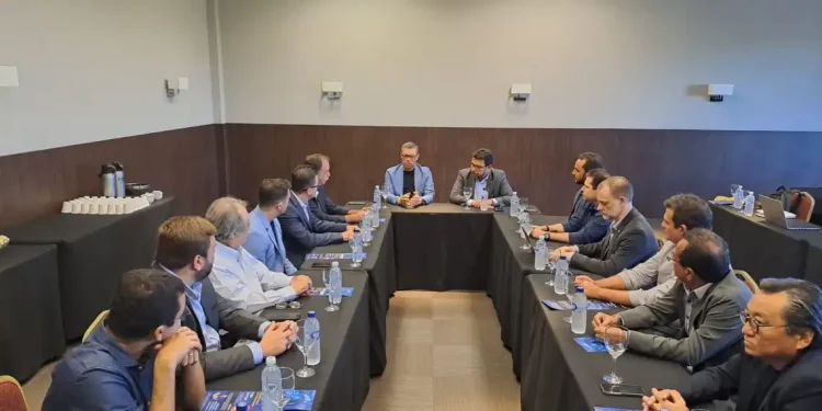 Em Santa Catarina, Fábio apresenta as oportunidades para atrair novos investidores para Sergipe