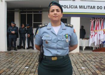 Tenente-coronel PM Andreia Santana é a nova comandante do BPTur