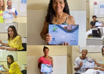 Prefeitura entrega certificados de qualificação profissional para cidadãos telhenses