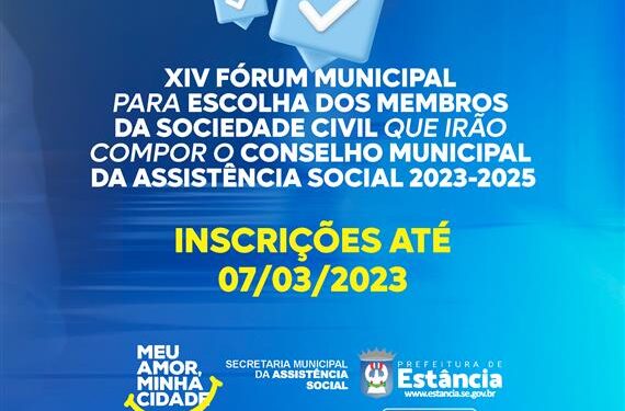 Assistência publica Edital de Convocação para o XIV Fórum de escolha de membros da sociedade civil