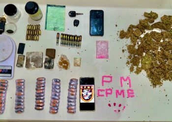 Polícia Militar prende homem por tráfico de drogas na Zona Norte de Aracaju