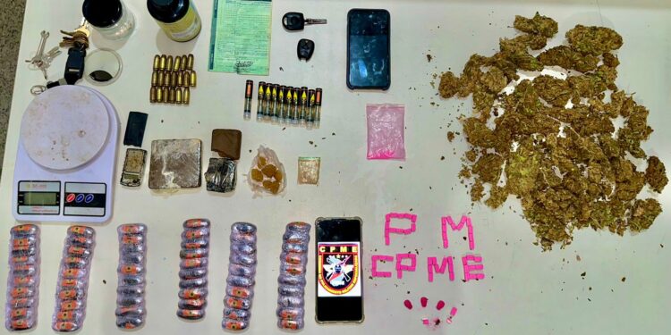 Polícia Militar prende homem por tráfico de drogas na Zona Norte de Aracaju
