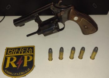 Polícia Militar apreende arma de fogo no Parque dos Faróis