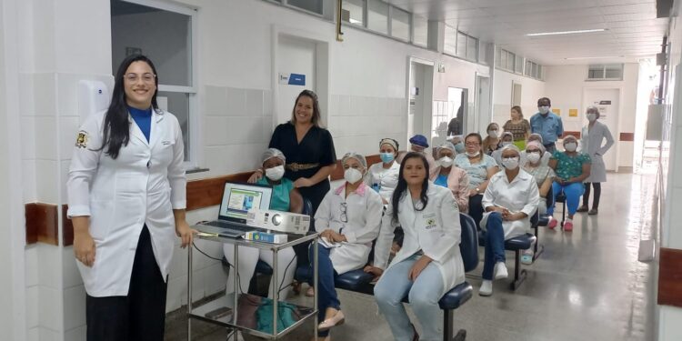 Profissionais do Hospital da Criança participam de capacitação em isolamento e tipos de precaução