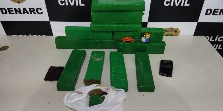 Polícia Militar apreende quase 10kg de maconha em avenida da saída de Aracaju