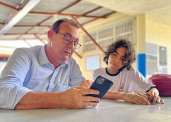 Gestão da Educação visita Escola Estadual Poeta Garcia Rosa e recebe demandas da comunidade escolar