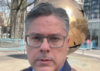 Senador Alessandro Vieira participa da Conferência da ONU sobre a Água, em Nova Iorque, nos Estados Unidos