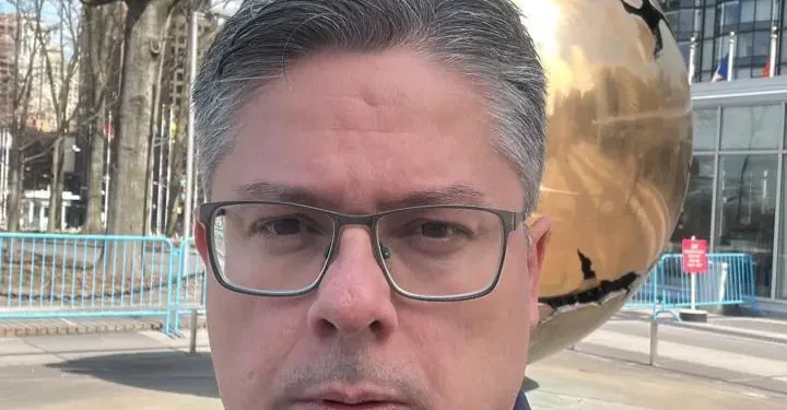 Senador Alessandro Vieira participa da Conferência da ONU sobre a Água, em Nova Iorque, nos Estados Unidos