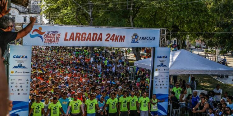 Corrida Cidade de Aracaju: número de participantes cresce mais de 250% em sete anos