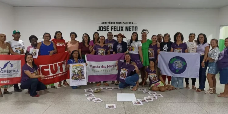 Trabalhadoras de Sergipe se reúnem para discutir construção da Marcha das Margaridas em São Cristóvão