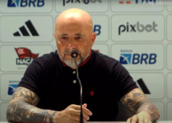 Sampaoli exalta entrega dos jogadores do Flamengo e releva goleada: ‘Nada mudou’
