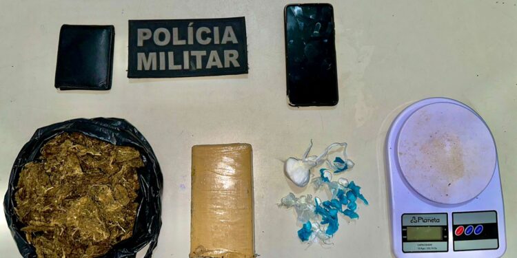 Polícia Militar prende suspeito por tráfico de drogas e corrupção ativa em São Cristóvão