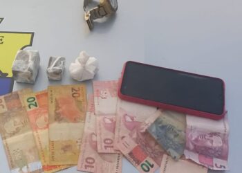 Ação conjunta prende suspeito em flagrante por tráfico de drogas em Porto da Folha