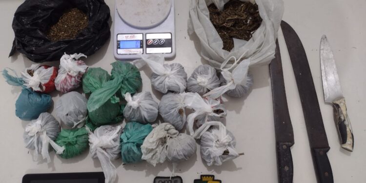 Polícia Militar prende em flagrante suspeito por tráfico de drogas no Fernando Collor
