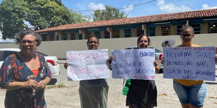 Professora Ângela Melo denuncia intenção da Prefeitura de Aracaju de demolir escola infantil no São Conrado