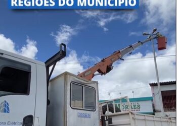 Prefeitura de Itaporanga substitui iluminação pública no Nova Descoberta, Praça da Estação e Loteamento Cohab