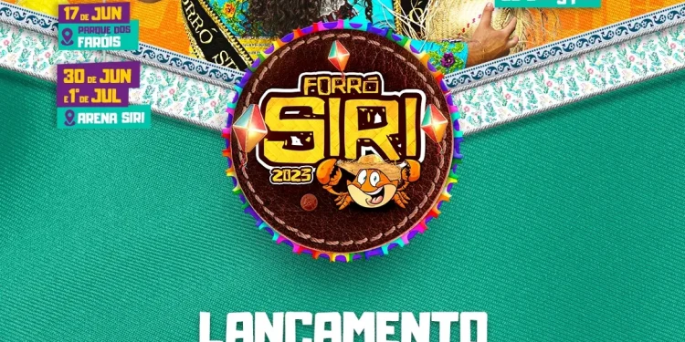 Prefeitura de Socorro lança programação oficial do Forró Siri 2023