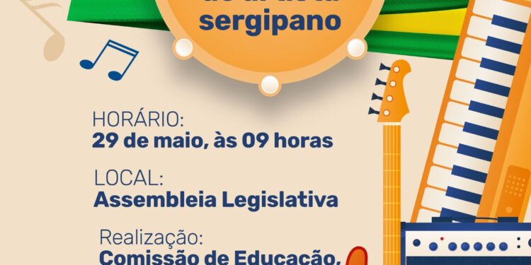 Audiência pública sobre valorização dos artistas sergipanos será realizada na Alese