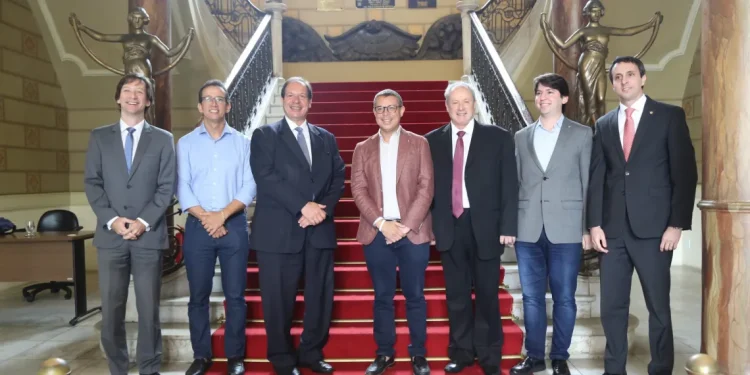 Fábio Mitidieri recebe visita do ministro corregedor nacional de Justiça