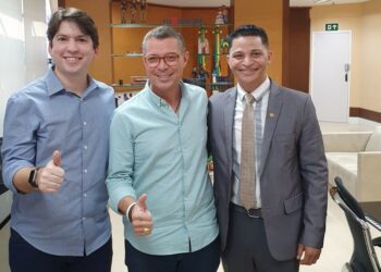 Soneca visita Palácio dos Despachos e reforça pedido para melhoria da segurança pública na zona norte da capital