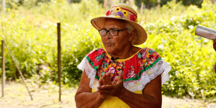 Mestra do samba de coco da Ilha Grande, Dona Madá é reconhecida como Patrimônio Vivo da Cultura Sergipana
