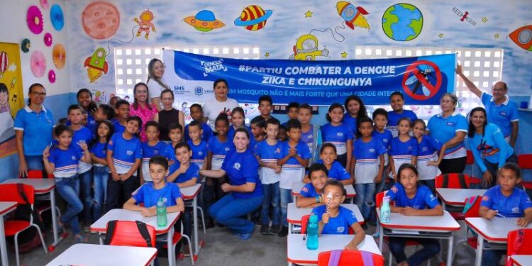 Prefeitura de Lagarto realiza apresentação sobre o mosquito aedes aegypti em escolas do município