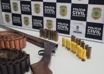 Polícia Civil prende suspeito por posse ilegal de arma de fogo em Nossa Senhora Aparecida