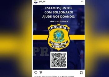 PRF sofre ataque hacker após perfil oficial pedir doações para ex-presidente Jair Bolsonaro