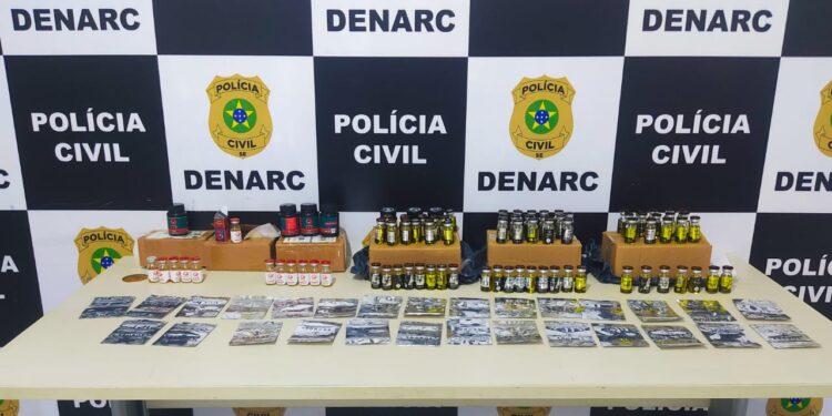 Denarc apreende anabolizantes na Agência Central dos Correios em Aracaju