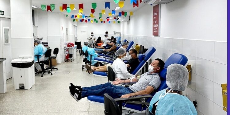 Hemose segue com captação de doadores de sangue durante festejos juninos