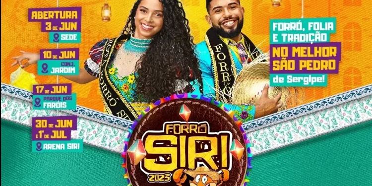 Forró Siri 2023 acontece nesta sexta e sábado, na Arena Siri