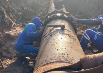 Adutora do semiárido rompe novamente e deixa 9 municípios sem água