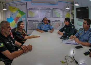 Comando da Polícia Militar e prefeitura definem plano de segurança para o São Pedro de Capela