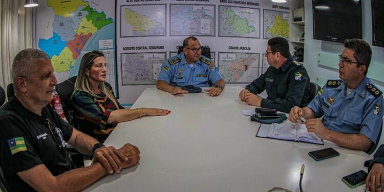 Comando da Polícia Militar e prefeitura definem plano de segurança para o São Pedro de Capela