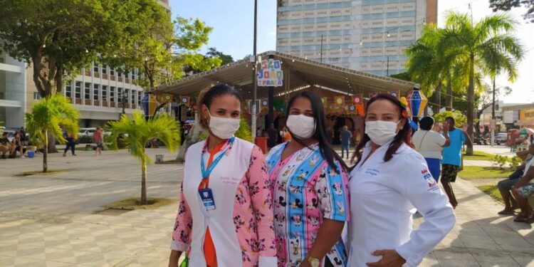 São João na Praça tem serviço de vacinação contra covid-19 e influenza