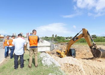 Defesa Civil interdita parcialmente ponte sobre o rio Poxim e garante estabilidade da estrutura