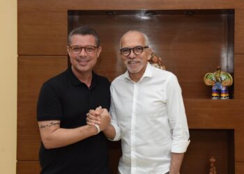 Prefeito Edvaldo se reúne com governador e reafirma parceria em favor de Aracaju