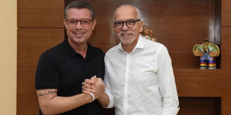 Prefeito Edvaldo se reúne com governador e reafirma parceria em favor de Aracaju