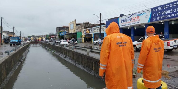 Aracaju registra acumulado de 537 mm de chuva em maio, quase o dobro da média histórica
