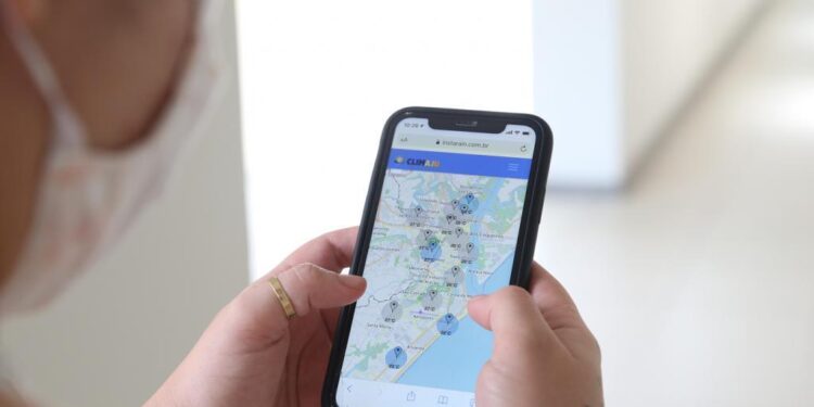 Defesa Civil de Aracaju emite alerta de chuva para as próximas 48 horas